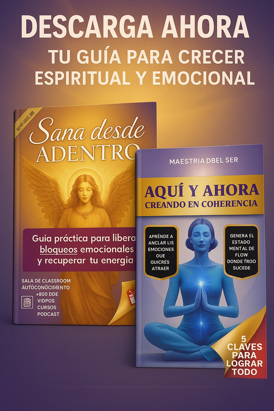 SANA todas las limitaciones del ego y CREA en coherencia con el Universo.